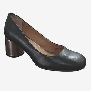 Corso Como Black Square Toe Pumps Size 7M